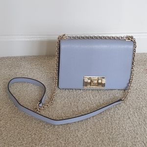 Furla Mimì mimi mini crossbody Leather bag blue